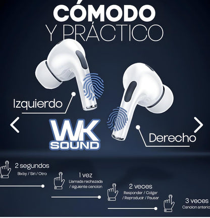 Audifonos Bluetooth Con Pantalla Touch
