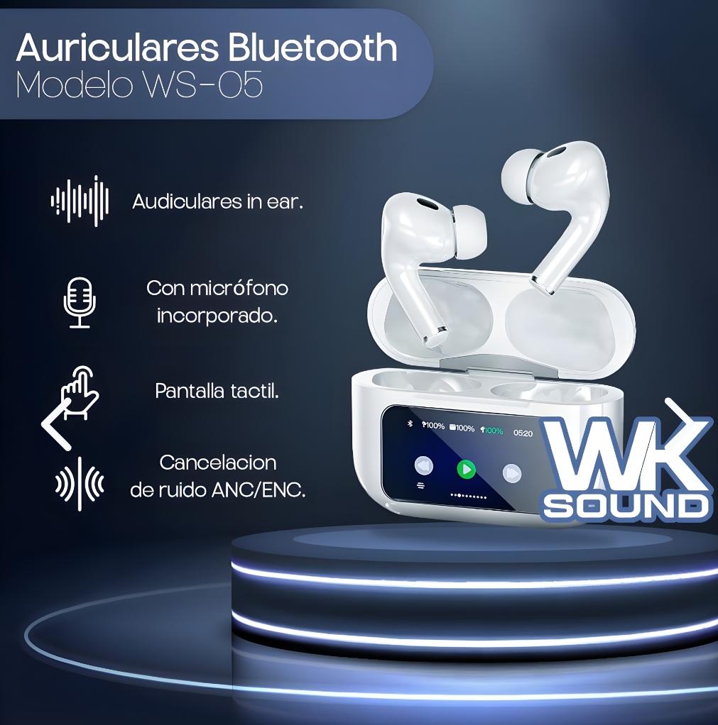Audifonos Bluetooth Con Pantalla Touch